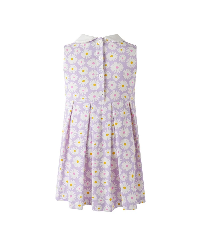 Rachel Riley Girl's 2T-10 Daisy Jersey Dress