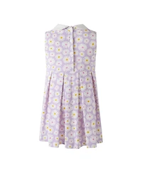 Rachel Riley Girl's 2T-10 Daisy Jersey Dress