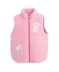 Barbie Girls' (4-16)months Zip-Up Fleece Vest