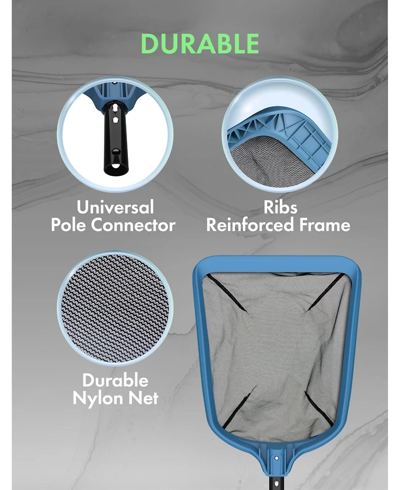 Xdovet Pool Skimmer Net Fine Mesh Leaf Debris