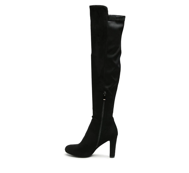 fauna knee high block heeled boots