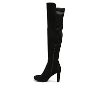 fauna knee high block heeled boots