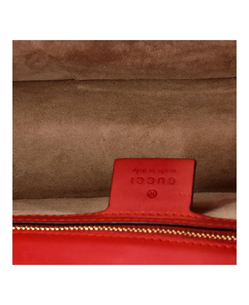 Pre-Owned Gucci Small Sylvie Shoulder Bag Leather