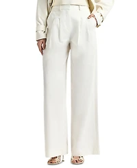 Derek Lam 10 Crosby Women's Juliana Mid-Rise Wide-Leg Trousers