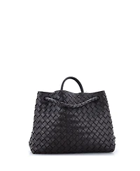 Pre-Owned Bottega Veneta Medium Andiamo Top Handle Bag Intrecciato Nappa
