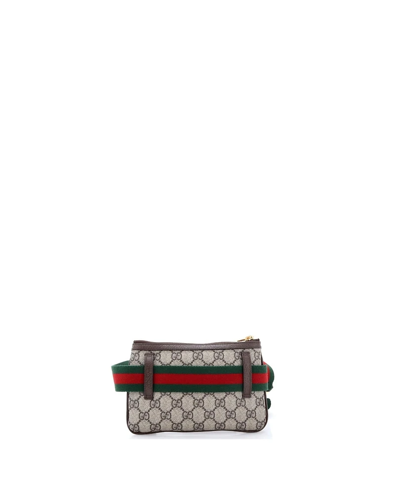 Pre-Owned Gucci Ophidia Heart Utility Double Belt Bag Gg Coated Canvas