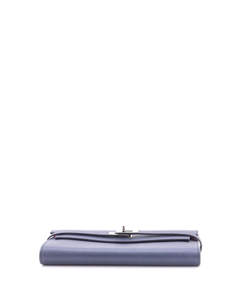Pre-Owned HERMES Long Kelly Wallet Verso Epsom