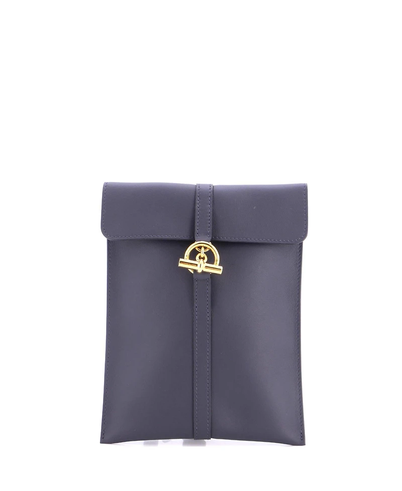 Pre-Owned HERMES Glenan To Go Pouch Swift