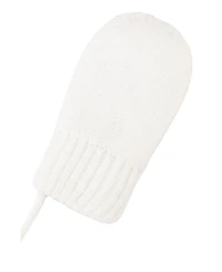 Deux par Baby Unisex Infant (3 Months- 12 Months) Knit Mittens with String