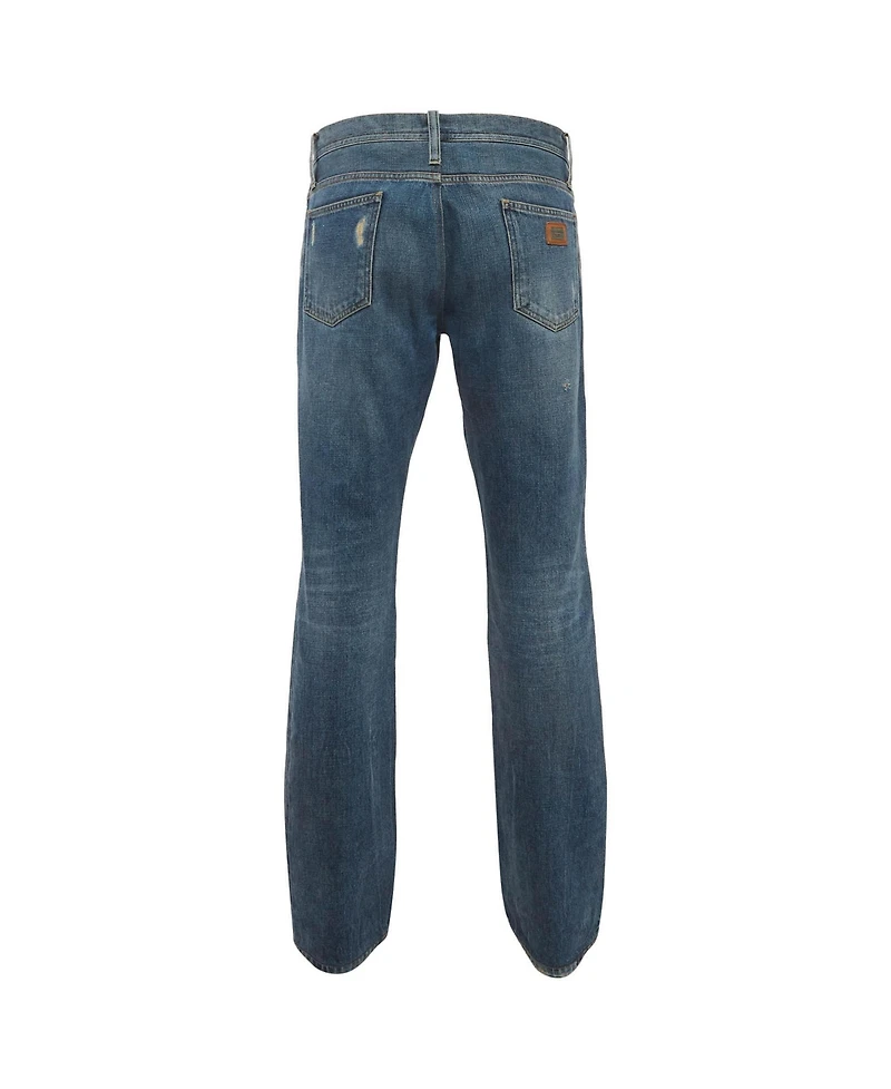 Pre-Owned Dolce & Gabbana Men's Distressed Jeans