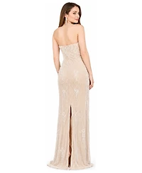 Lara Women's Strapless Beaded Wedding Gown