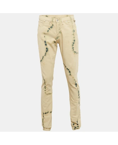 Pre-Owned Zadig & Voltaire Men's Tie Dye Denim David Jeans