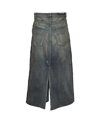 Pre-Owned Balenciaga Men's Denim Apron Skirt Docking Pants