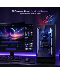 Nimo Gaming-Desktop,GeForce Rtx-5060 8GB Intel i5-14400F 64GB DDR5,2TB Ssd,650W Power Supply Argb Fan x4,Local Ai Power