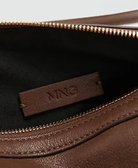 Mango Women's Buckle Shoulder Bag