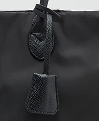 Mango Women's Double Handle Shopper Bag