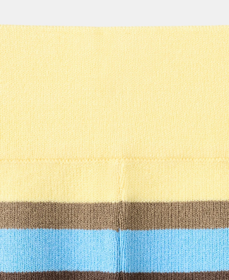 Mango Women's Striped Knitted Shorts
