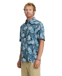 Quiksilver Waterman Men's Mix Perform Short-Sleeve Shirt