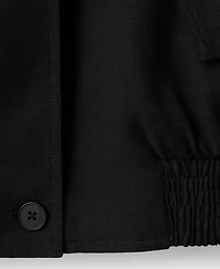Mango Women's Funnel-Neck Bomber Jacket