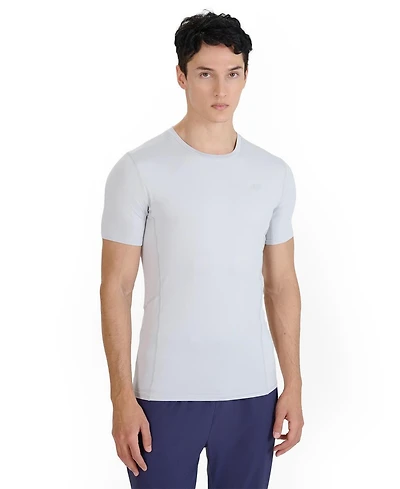 4F Men's Slim Quick-Dry Running T-Shirt Stretch Reflective
