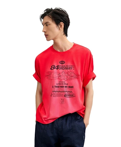 Desigual Men's Gradient printed T-shirt