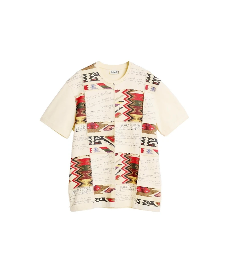 Desigual Men's Ethnic print T-shirt