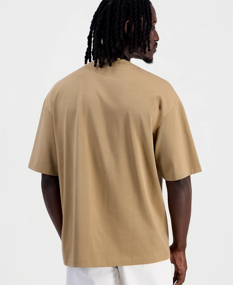 Hugo by Boss Men's Dinkee Oversized-Fit Logo T-Shirt