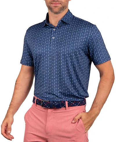 TailorByrd Men's Golf Carts Performance Polo
