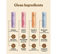 Lovery 4-Step Korean Eye Balm Collection - Korean Skin Care Complete Under-Eye Renewal Set
