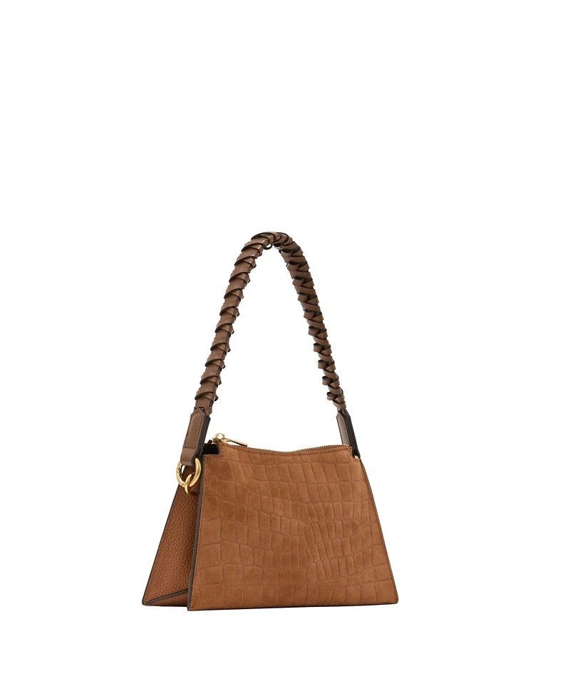 Reiss Women's Avery Suede Leather Cross-Body Handbag