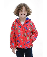 Cars Toddler Boy's (2T-5T) Fleece Hooded Rain Jacket
