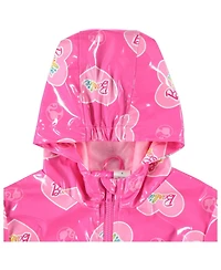 Barbie Girl's (4-16) Hooded Rain Jacket