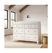 Storkcraft Universal Changer Topper (6 Drawer Dresser) - White