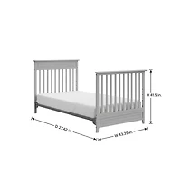 Storkcraft Petal 4-in-1 Convertible Mini Crib