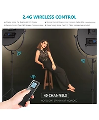 Neewer Camera Battery and Charging Accessory with 45.5cm, 70W