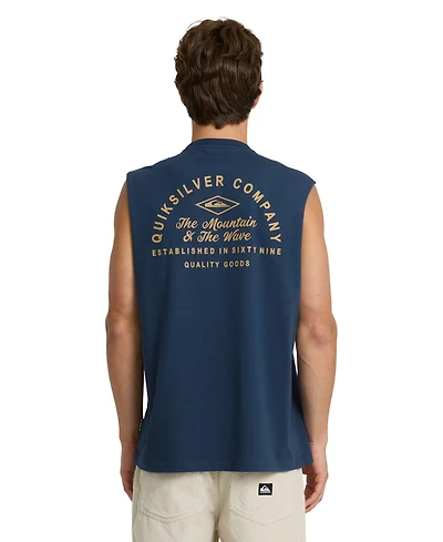 Quiksilver Men's Oversized Crewneck Muscle Tank Top
