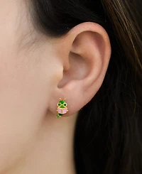 Girls Crew Crystal Bookworm Stud Earrings