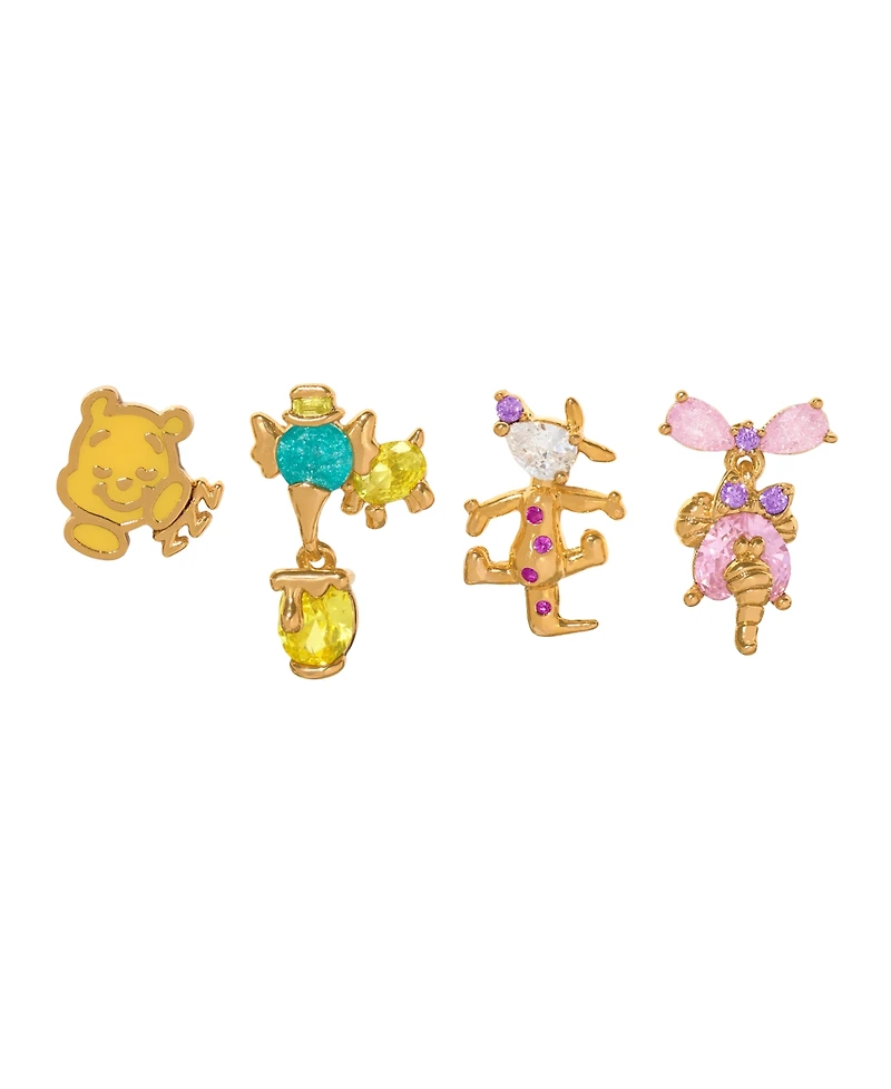 Girls Crew Crystal Disney Pooh's Dream Earring Set