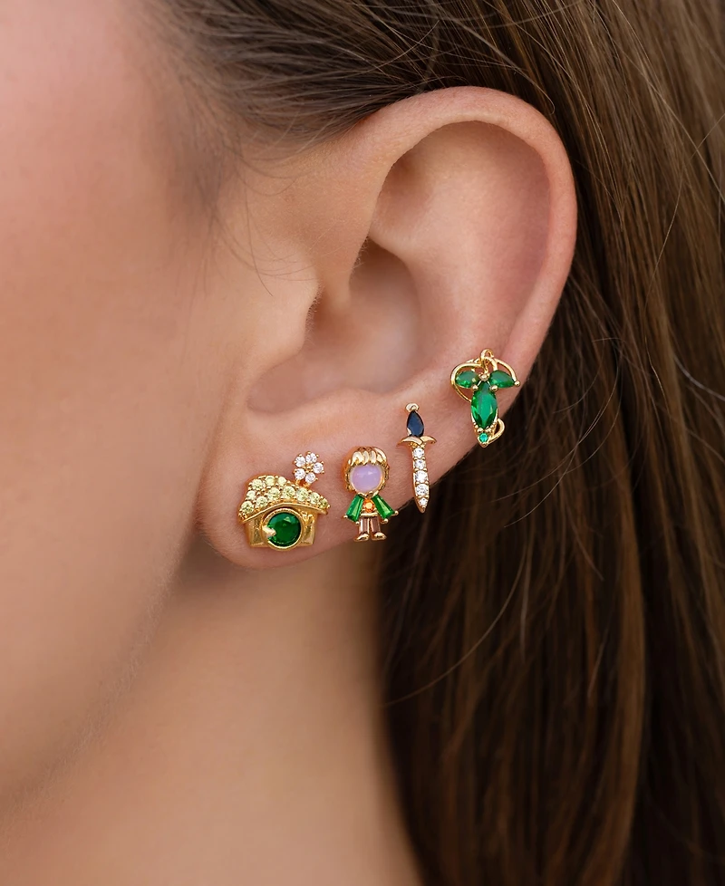 Girls Crew Crystal The Lord of the Rings Frodo Earring Set
