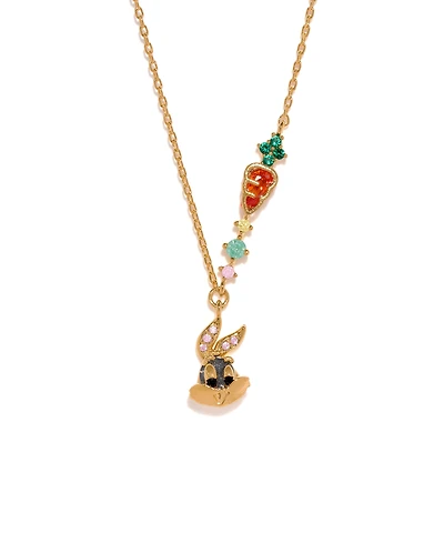Girls Crew Crystal Looney Tunes Bugs Bunny What's Up, Doc Necklace