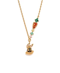 Girls Crew Crystal Looney Tunes Bugs Bunny What's Up, Doc Necklace