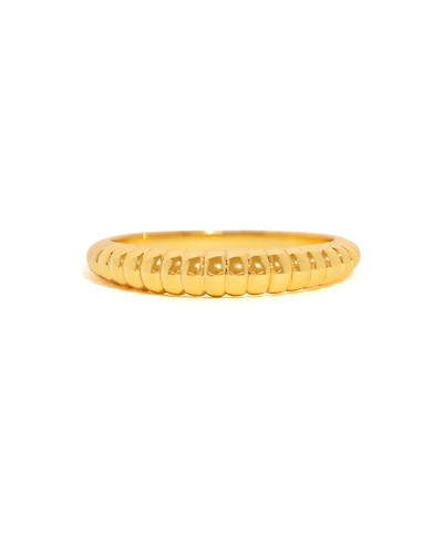 Girls Crew Gold-Plated Isla Mujeres Croissant Ring