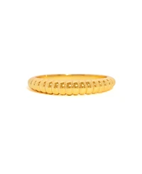 Girls Crew Gold-Plated Isla Mujeres Croissant Ring