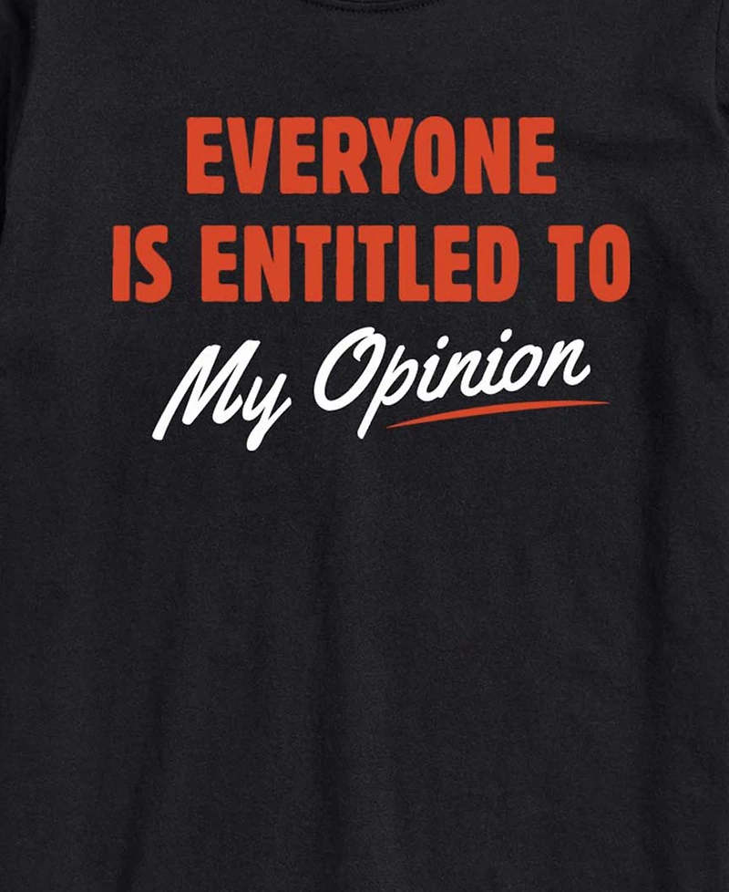 Airwaves Men's My Opinion Short-Sleeve Graphic T-Shirt