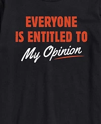 Airwaves Men's My Opinion Short-Sleeve Graphic T-Shirt