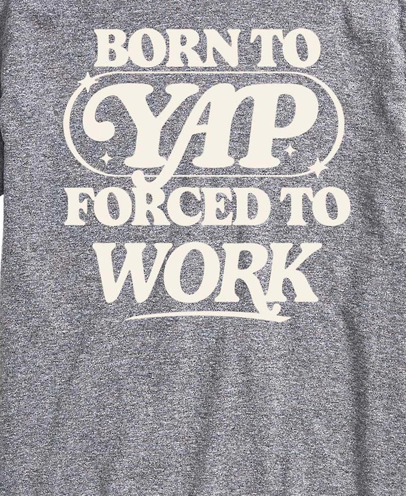 Airwaves Men's Born To Yap Short-Sleeve Graphic T-Shirt