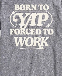 Airwaves Men's Born To Yap Short-Sleeve Graphic T-Shirt