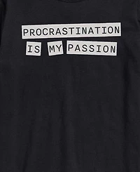 Airwaves Men's Procrastination Is My Passion Short-Sleeve Graphic T-Shirt