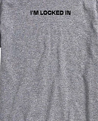 Airwaves Men's Im Locked Short-Sleeve Graphic T-Shirt