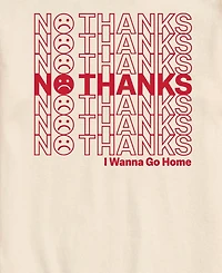 Airwaves Men's No Thanks Short-Sleeve Graphic T-Shirt